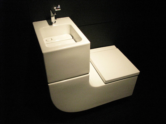 Sleek Sink Toilet Combo Is An All In One Greywater Recycling
